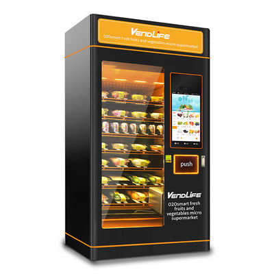 2021  Newly Freshly Vegetables And Fruits Automatic Drink Vending Machine For Shopping Mall And Market