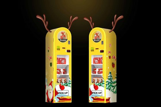 220V Automatic Vending Machine FCC Approved Refrigerated Galvanized Foaming