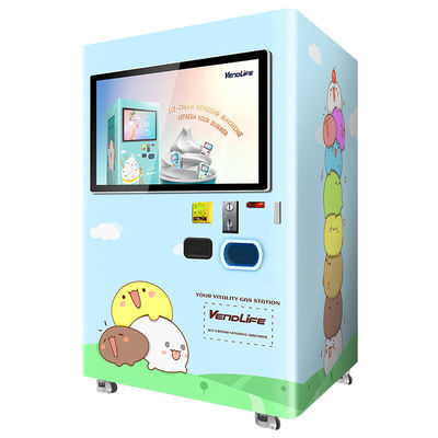 Ice Cream Vending Machines پرداخت Nfc موجود OEM موجود است